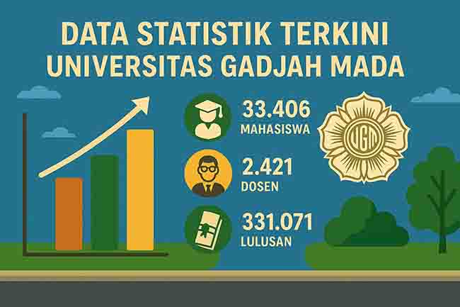 Data Statistik Terkini Mahasiswa, Dosen & Lulusan UGM