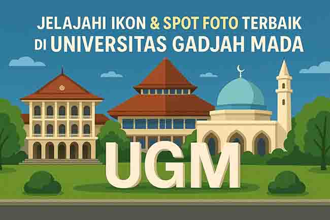 Jelajahi Ikon & Spot Foto Terbaik di Universitas Gadjah Mada