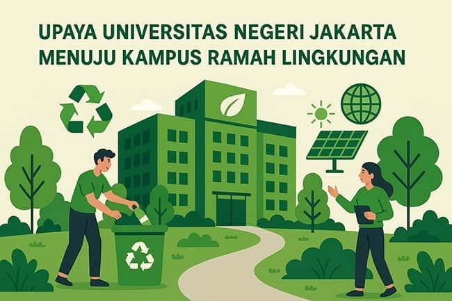 Upaya UNJ Menuju Kampus Ramah Lingkungan